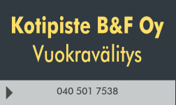 Kotipiste B&F Oy logo